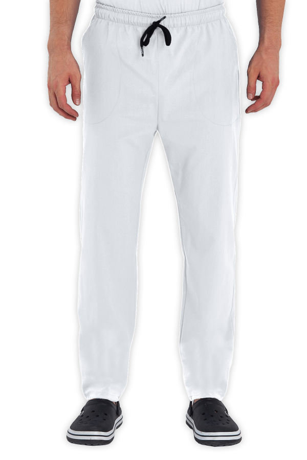 Erkek Scrubs Pantolon – Beyaz