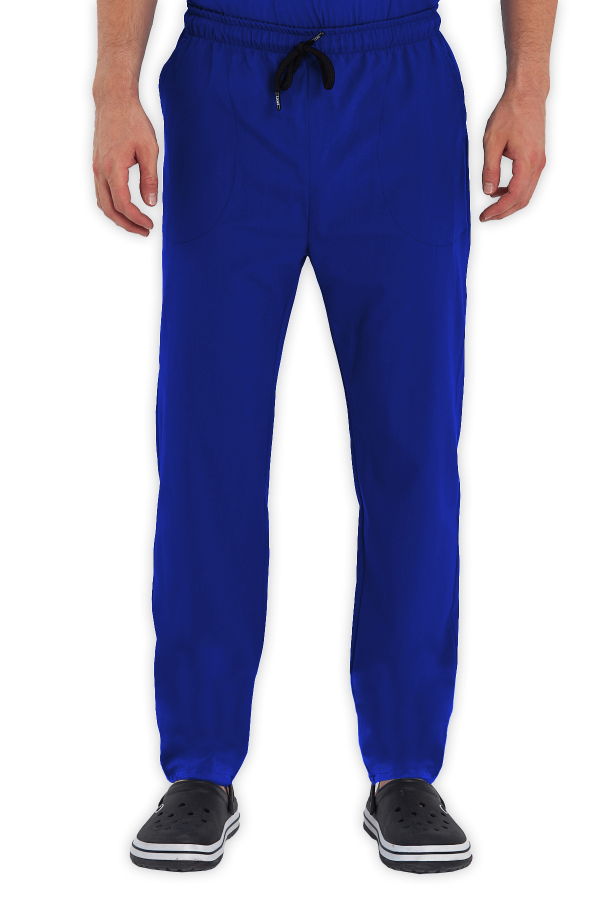Erkek Scrubs Pantolon – Saks Mavisi