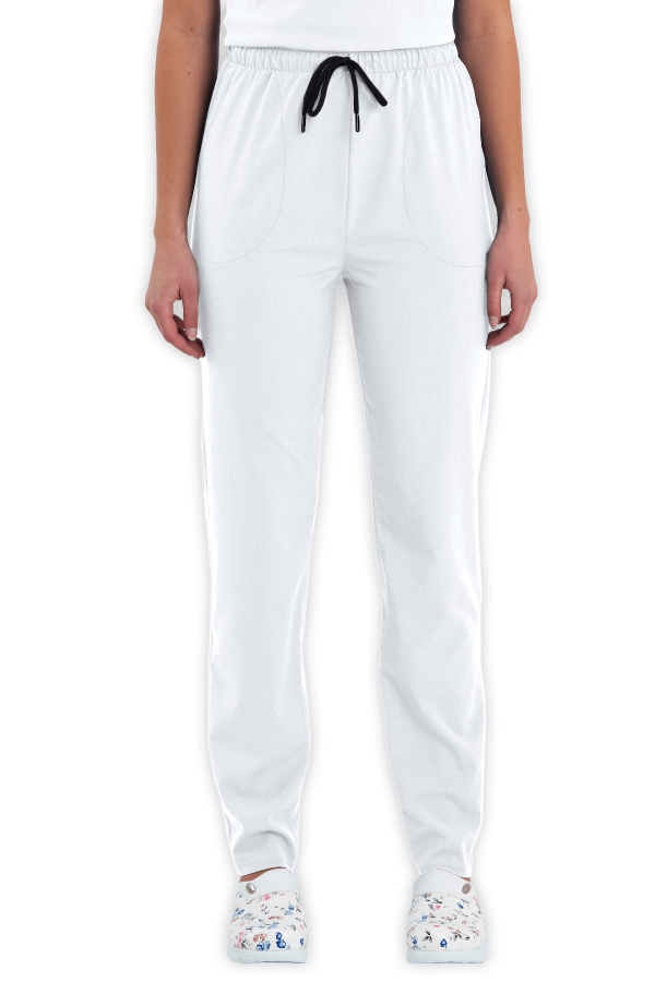 Kadın Scrubs Pantolon – Beyaz
