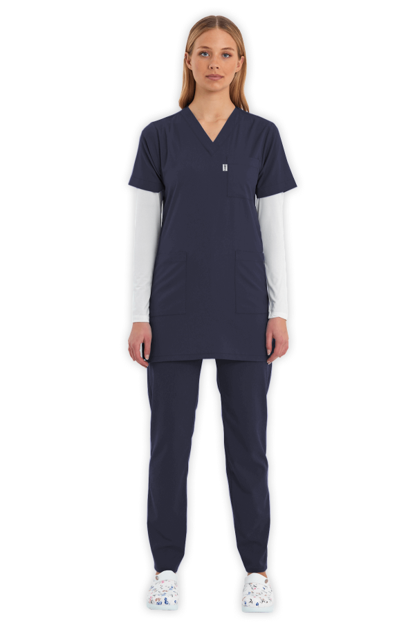 Tunik Scrubs Takım – Antrasit